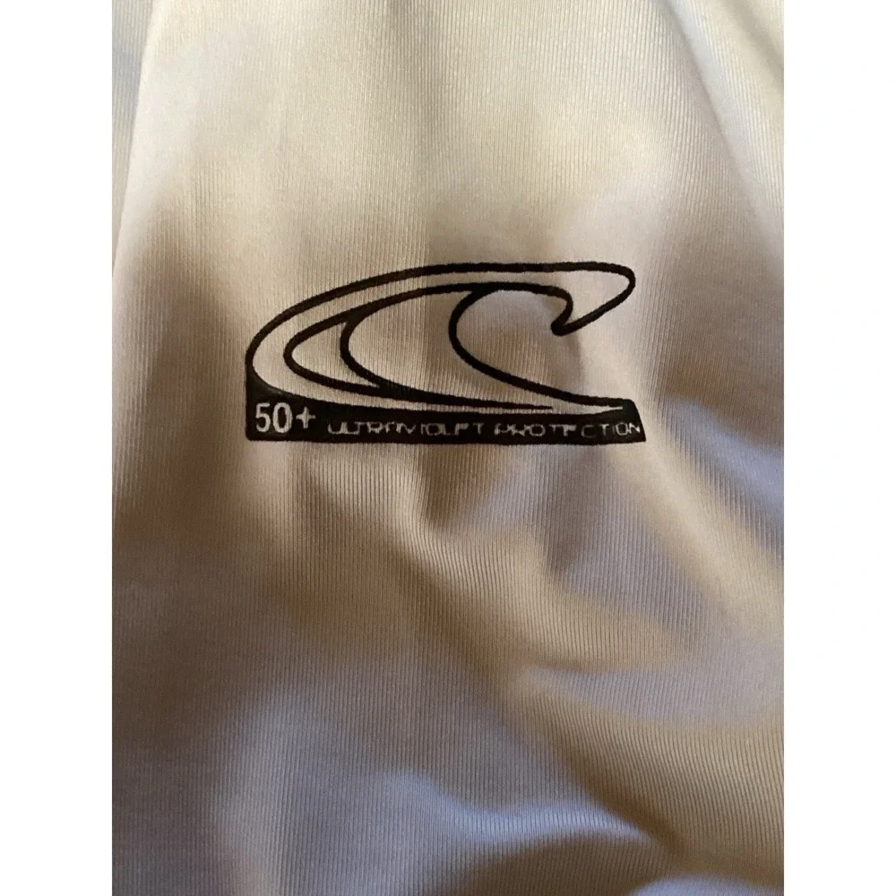 O'Neill Basic Skins Long Sleeve UV 50+ Rash Guard Swim Sun Top Size Large